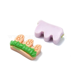 Macaron Color Opaque Resin Decoden Cabochons&nbsp;CRES-Q221-02H