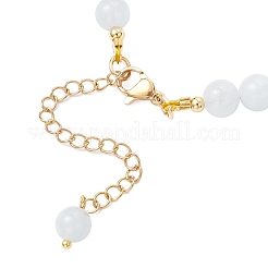 Natural White Jade Bracelets&nbsp;BJEW-JB11973-03