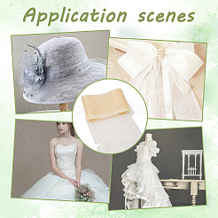Polyester Mesh Fabric&nbsp;DIY-WH0504-269B