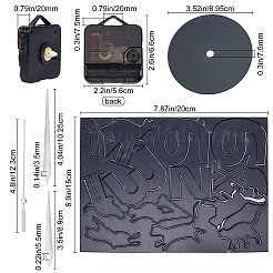 Iron Clock Movement and Pointers&nbsp;FIND-WH0056-47