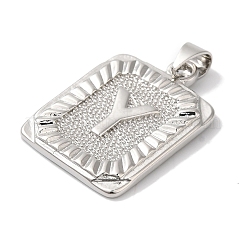 Rack Plating Brass Pendants&nbsp;KK-B092-42P-Y
