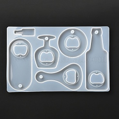 Mixed Shapes Silicone Beer Opener Molds&nbsp;DIY-I065-11