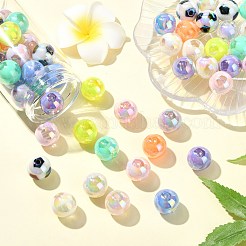 Two Tone Plating Acrylic Beads&nbsp;MACR-CJC0004-26