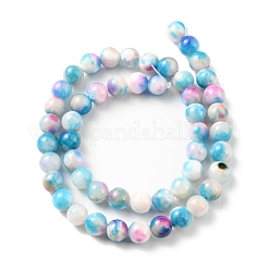 Jade Beads Strands&nbsp;G-D264-8mm-XH10