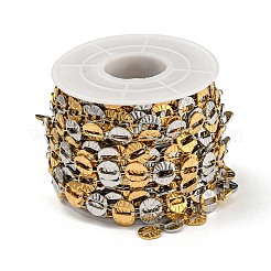Ion Plating(IP) 304 Stainless Steel Flat Round Chains&nbsp;CHS-E031-03GP
