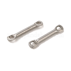 Non-Tarnish 304 Stainless Steel Connector Charms&nbsp;STAS-Q323-06A-P