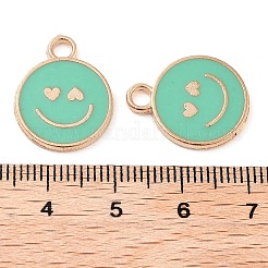 Alloy Enamel Pendants&nbsp;PALLOY-S192-04G