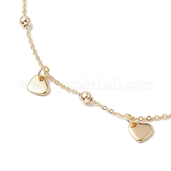 Brass Cable Chain Anklets&nbsp;AJEW-AN00601-01