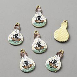 Alloy Enamel Pendants&nbsp;FIND-TAC0008-45G-02