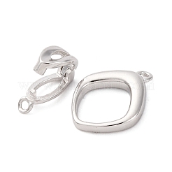 925 Sterling Silver Cord End/Tips&nbsp;STER-D303-01P