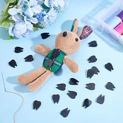 60Pcs Acrylic Buttons&nbsp;BUTT-PH0001-59B-02