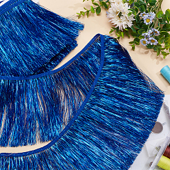 Polyester Fringe Trimmings&nbsp;OCOR-WH0086-09B