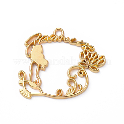 Zinc Alloy Pendants&nbsp;PALLOY-X0037-59G
