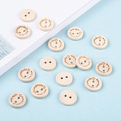 Wooden Buttons&nbsp;BUTT-K007-08A