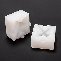 DIY装飾シリコンモールド  レジン型  粘土工芸の金型ツール  メルカバスター  ホワイト  58.5x60.5x55.5mm&nbsp;DIY-P027-04D