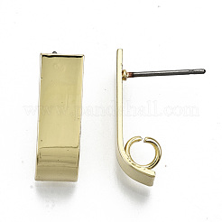 Rack Plating Iron Stud Earring Findings&nbsp;IFIN-N008-006-RS