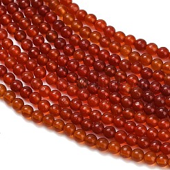 Natural Carnelian Beads Strands&nbsp;G-Z116-A22-2mm
