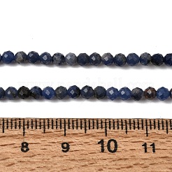Natural Sodalite Bead Strands&nbsp;G-P279-58-3mm-01