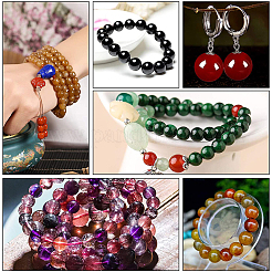 200Pcs DIY Natural Crazy Agate Beaded Stretch Bracelet Making Kits&nbsp;DIY-SC0014-75