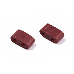 FGB 2-Hole Glass Seed Beads&nbsp;X-SEED-S031-M-SH1002F