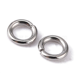 Tarnish Resistant 304 Stainless Steel Open Jump Rings&nbsp;STAS-Q186-02-5x1mm