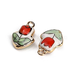 Handmade Porcelain with Brass Pendants&nbsp;PR-CBAB520-06C