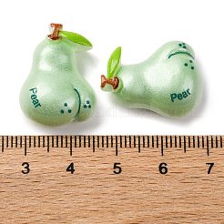 樹脂カボション  梨  アクアマリン  23x17x9mm&nbsp;X1-CRES-Z010-03C