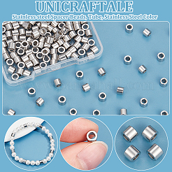 150Pcs 304 Stainless steel Spacer Beads&nbsp;STAS-UN0057-66
