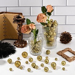 160Pcs 10 Styles Glitter Craft Foam Balls&nbsp;DIY-SP0005-58B