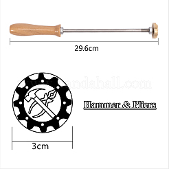 Stamping Embossing Soldering Iron with Stamp&nbsp;AJEW-WH0113-15-16