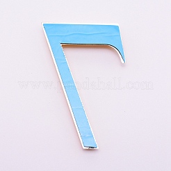 Plastic & PVC Number Sign Labels&nbsp;KY-WH0023-B07-02