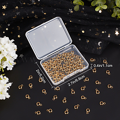 100Pcs 201 Stainless Steel Tube Bails&nbsp;STAS-CN0001-13