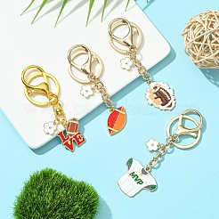 Alloy Enamel Keychain&nbsp;KEYC-FS00025-2