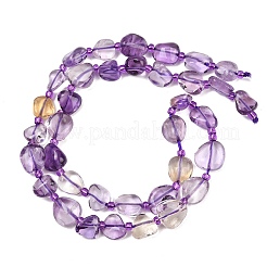 Natural Ametrine Beads Strands&nbsp;GG-CBA3A44-C03-02
