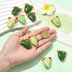 10Pcs 2 Colors Handmade Porcelain Beads&nbsp;PORC-CJ0001-23