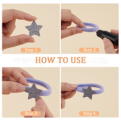 60Pcs 6 Colors PU Ornament Accessories&nbsp;DIY-GF0007-40
