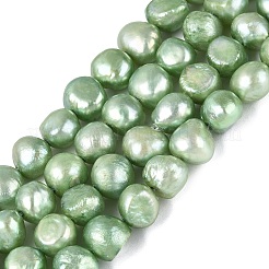 Natural Cultured Freshwater Pearl Beads Strands&nbsp;PEAR-R012-20A