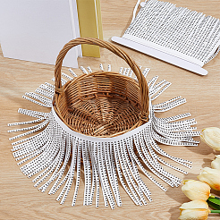 PU Imitation Leather Tassel Ribbon&nbsp;DIY-GF0013-45B