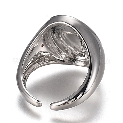 Brass Cuff Rings&nbsp;RJEW-H538-20