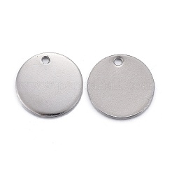 Non-Tarnish 201 Stainless Steel Charms&nbsp;STAS-F255-043P-15mm