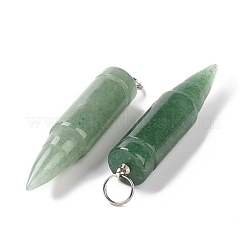 Natural & Synthetic Mixed Stone Pointed Pendants&nbsp;G-D850-M