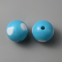 Acrylic Beads&nbsp;LS-SACR-WH0009-11C