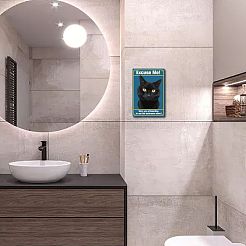 Rectangle Metal Iron Sign Poster&nbsp;AJEW-WH0157-374