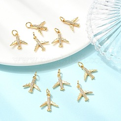 SHEGRACE Brass Clear Cubic Zirconia Charms&nbsp;XGRQ3P695-626G