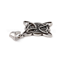 304 Stainless Steel Manual Polishing Pendants&nbsp;X-STAS-G267-08AS