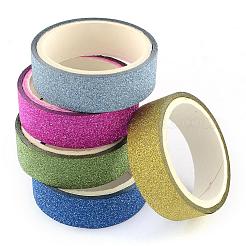 Glitter Powder DIY Scrapbook Decorative Paper Tapes&nbsp;DIY-S028-03