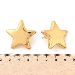 304 Stainless Steel Star Stud Earrings&nbsp;EJEW-Q011-03G