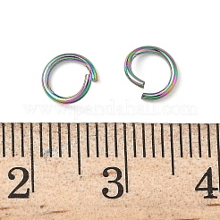 304 Stainless Steel Open Jump Rings&nbsp;STAS-Z150-01C-RC