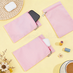 Canvas Cloth Zipper Bags&nbsp;ABAG-WH0077-09B-02