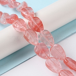 Cherry Quartz Glass Beads Strands&nbsp;G-M418-A04-01